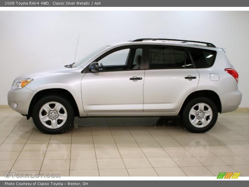 Classic Silver Metallic / Ash 2008 Toyota RAV4 4WD