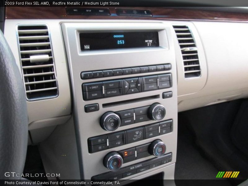 Redfire Metallic / Medium Light Stone 2009 Ford Flex SEL AWD