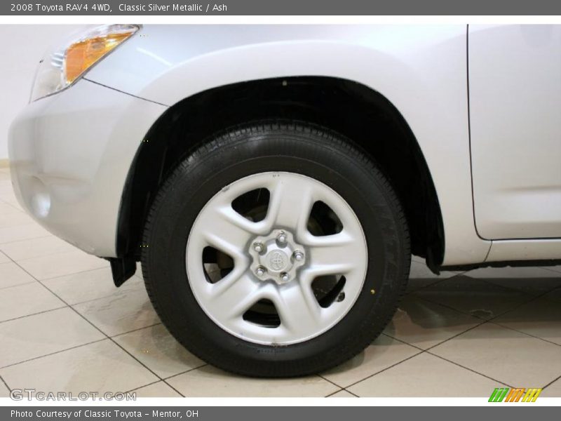Classic Silver Metallic / Ash 2008 Toyota RAV4 4WD