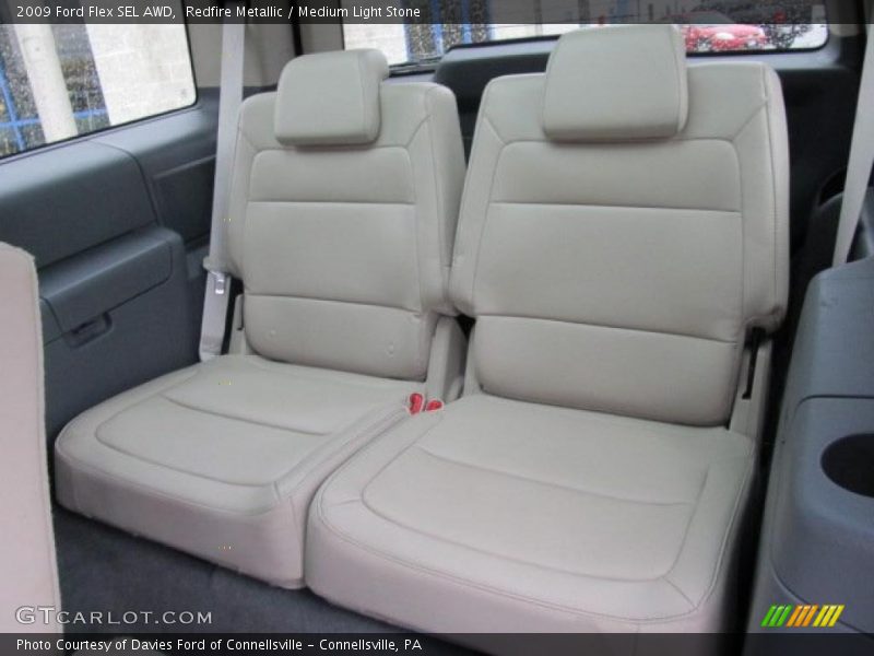 Redfire Metallic / Medium Light Stone 2009 Ford Flex SEL AWD