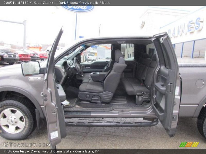Dark Shadow Grey Metallic / Black 2005 Ford F150 XL SuperCab 4x4