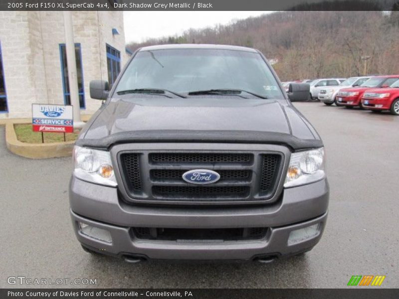 Dark Shadow Grey Metallic / Black 2005 Ford F150 XL SuperCab 4x4