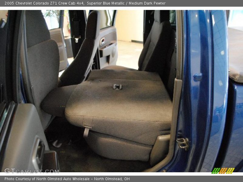 Superior Blue Metallic / Medium Dark Pewter 2005 Chevrolet Colorado Z71 Crew Cab 4x4