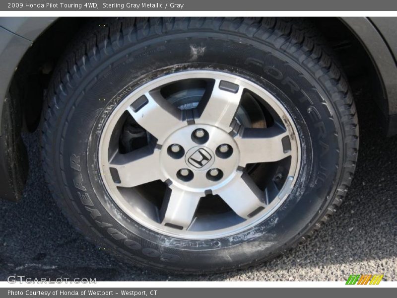 Sterling Gray Metallic / Gray 2009 Honda Pilot Touring 4WD