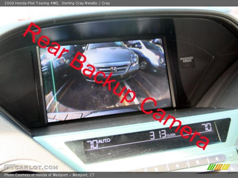 Sterling Gray Metallic / Gray 2009 Honda Pilot Touring 4WD