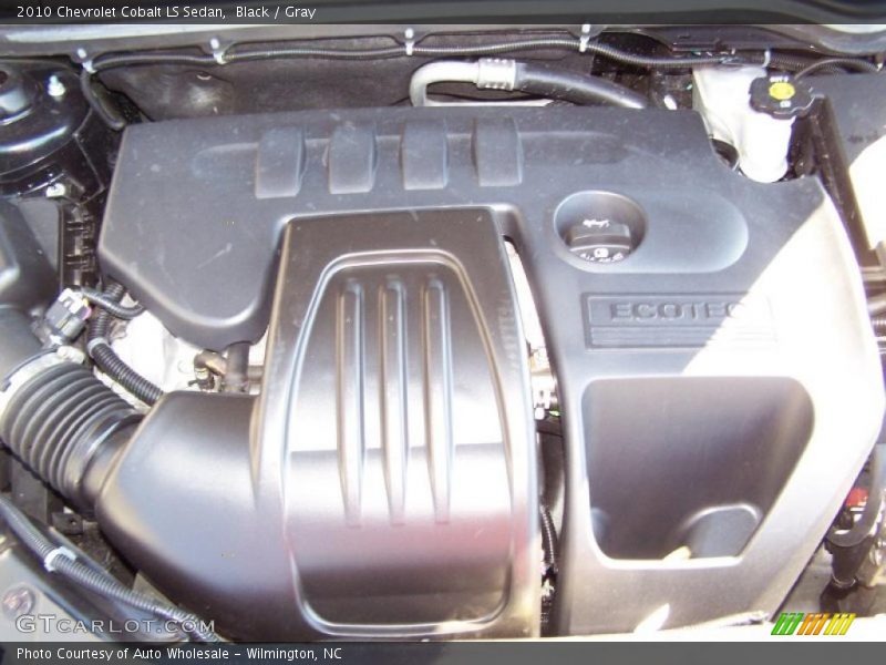 Black / Gray 2010 Chevrolet Cobalt LS Sedan