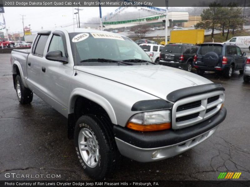 Front 3/4 View of 2003 Dakota Sport Quad Cab 4x4