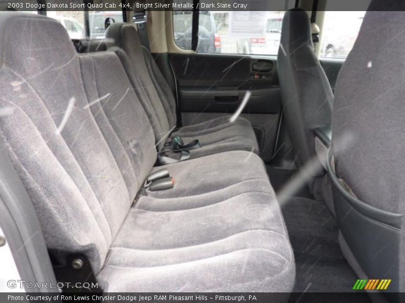  2003 Dakota Sport Quad Cab 4x4 Dark Slate Gray Interior