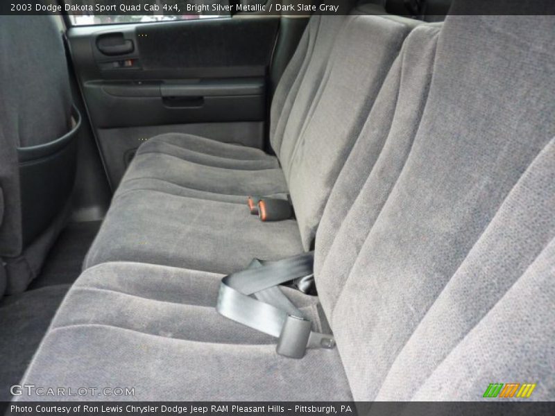  2003 Dakota Sport Quad Cab 4x4 Dark Slate Gray Interior