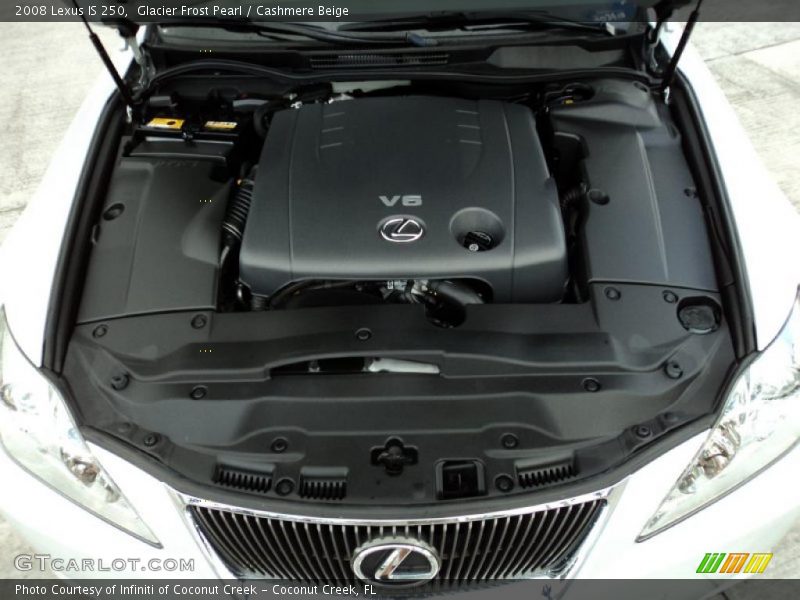 Glacier Frost Pearl / Cashmere Beige 2008 Lexus IS 250
