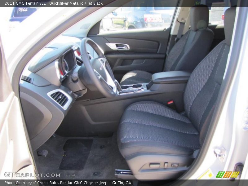 Quicksilver Metallic / Jet Black 2011 GMC Terrain SLE