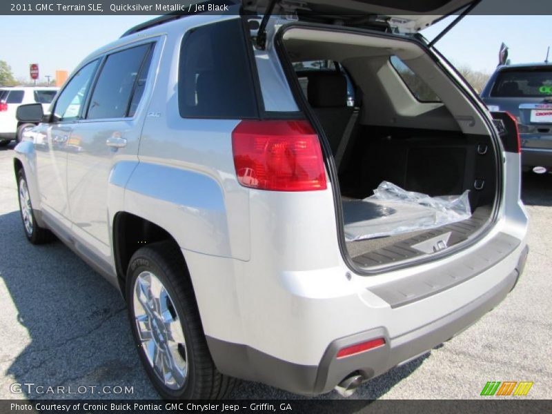 Quicksilver Metallic / Jet Black 2011 GMC Terrain SLE