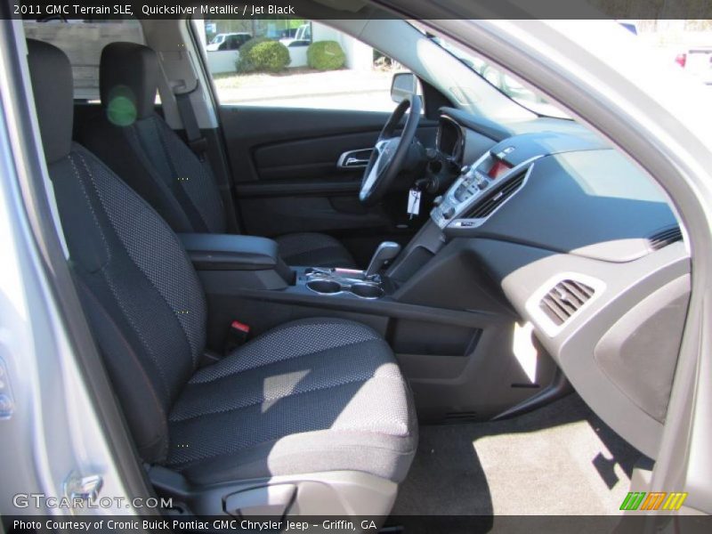 Quicksilver Metallic / Jet Black 2011 GMC Terrain SLE