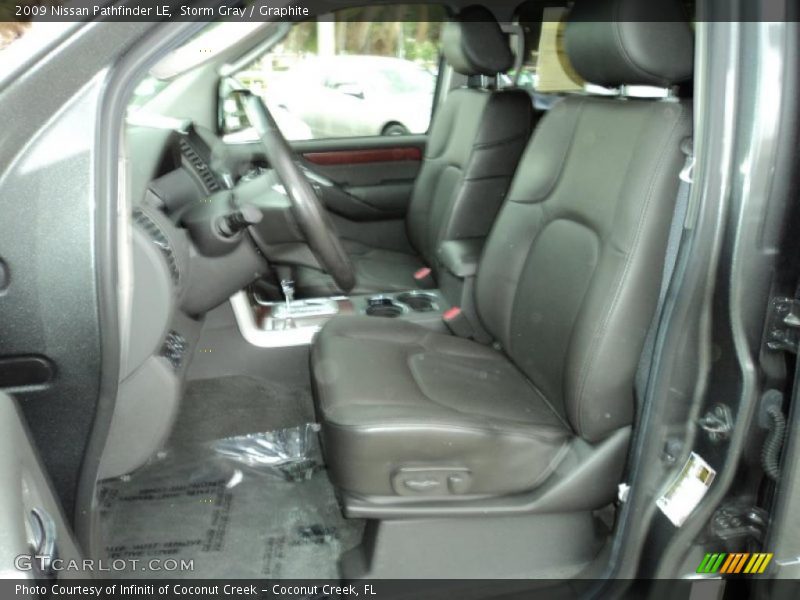 Storm Gray / Graphite 2009 Nissan Pathfinder LE