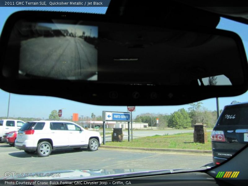 Quicksilver Metallic / Jet Black 2011 GMC Terrain SLE