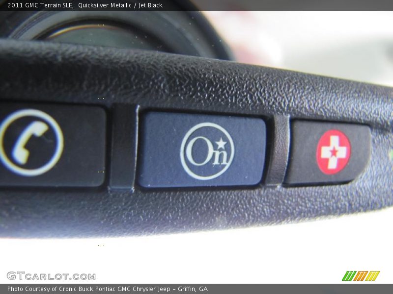 Quicksilver Metallic / Jet Black 2011 GMC Terrain SLE