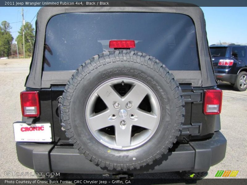 Black / Black 2011 Jeep Wrangler Unlimited Rubicon 4x4