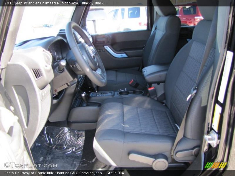 Black / Black 2011 Jeep Wrangler Unlimited Rubicon 4x4
