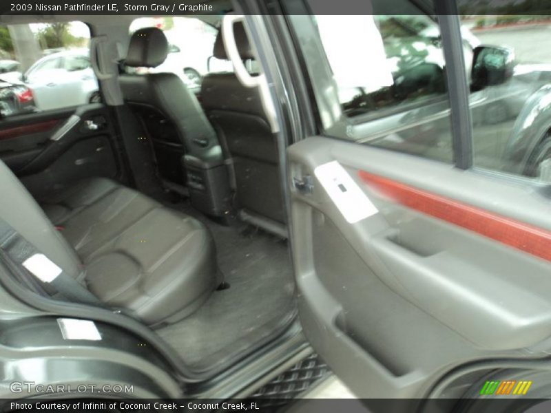 Storm Gray / Graphite 2009 Nissan Pathfinder LE