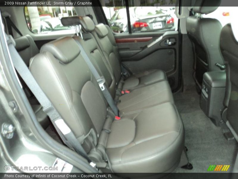 Storm Gray / Graphite 2009 Nissan Pathfinder LE