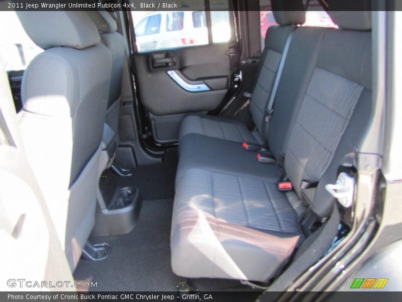 Black / Black 2011 Jeep Wrangler Unlimited Rubicon 4x4