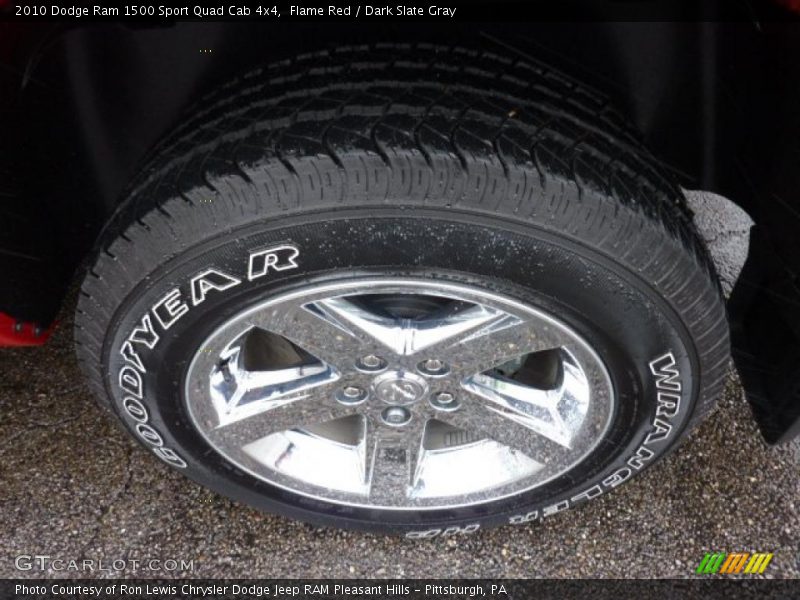 Flame Red / Dark Slate Gray 2010 Dodge Ram 1500 Sport Quad Cab 4x4