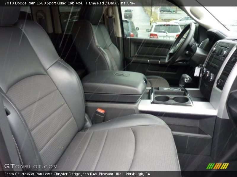 Flame Red / Dark Slate Gray 2010 Dodge Ram 1500 Sport Quad Cab 4x4
