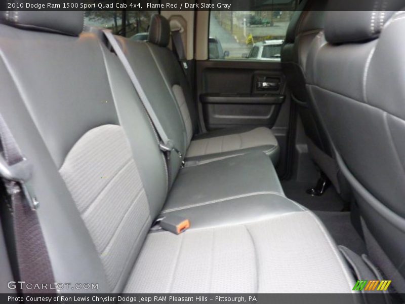 Flame Red / Dark Slate Gray 2010 Dodge Ram 1500 Sport Quad Cab 4x4