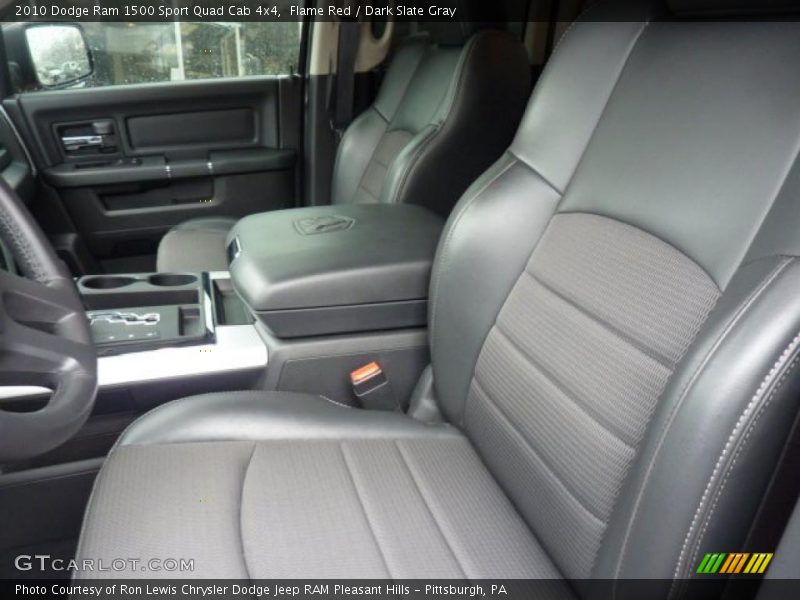Flame Red / Dark Slate Gray 2010 Dodge Ram 1500 Sport Quad Cab 4x4