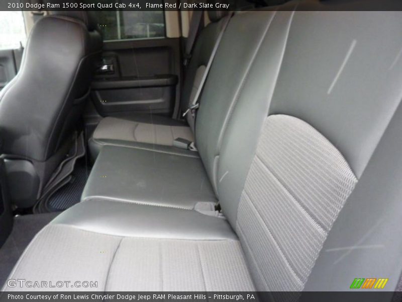 Flame Red / Dark Slate Gray 2010 Dodge Ram 1500 Sport Quad Cab 4x4
