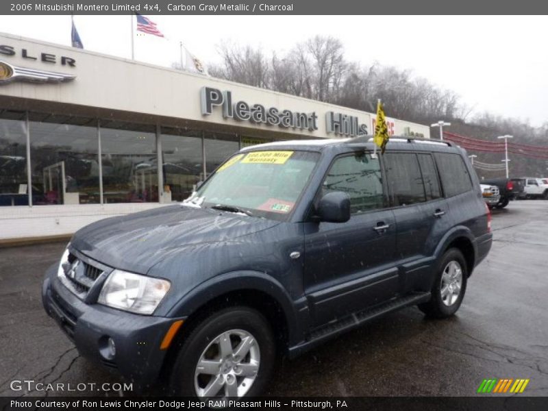 Carbon Gray Metallic / Charcoal 2006 Mitsubishi Montero Limited 4x4