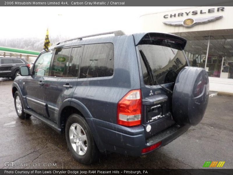 Carbon Gray Metallic / Charcoal 2006 Mitsubishi Montero Limited 4x4