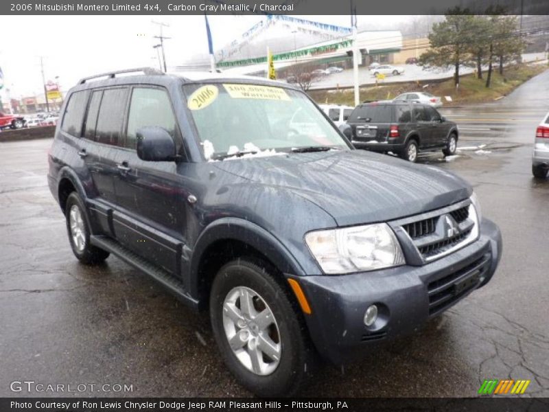 Carbon Gray Metallic / Charcoal 2006 Mitsubishi Montero Limited 4x4
