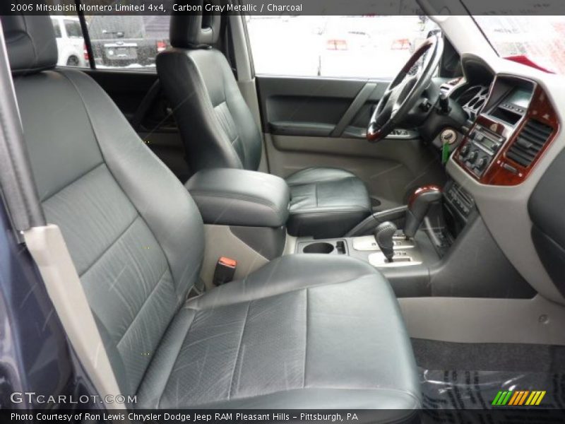  2006 Montero Limited 4x4 Charcoal Interior