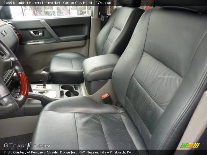  2006 Montero Limited 4x4 Charcoal Interior