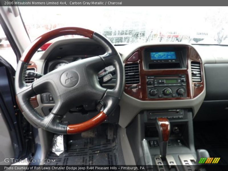 Dashboard of 2006 Montero Limited 4x4