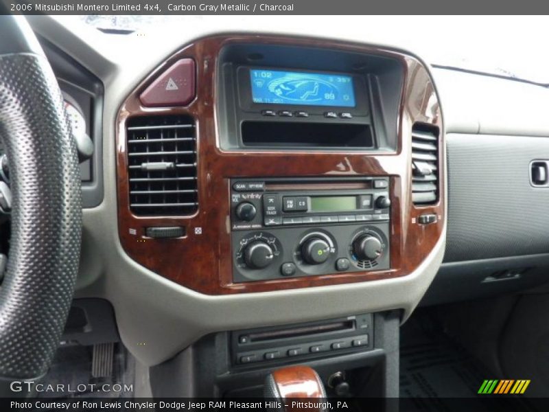 Controls of 2006 Montero Limited 4x4