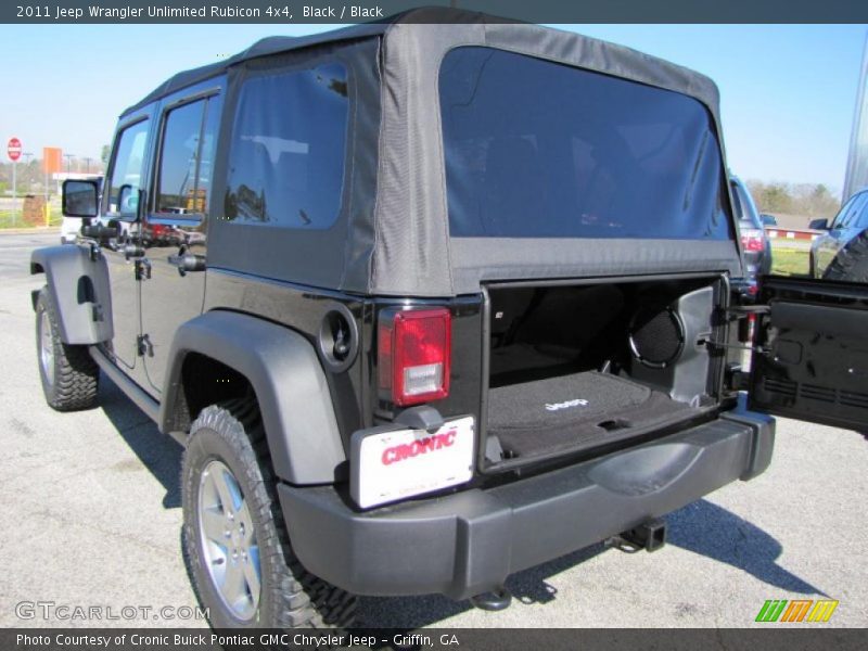 Black / Black 2011 Jeep Wrangler Unlimited Rubicon 4x4