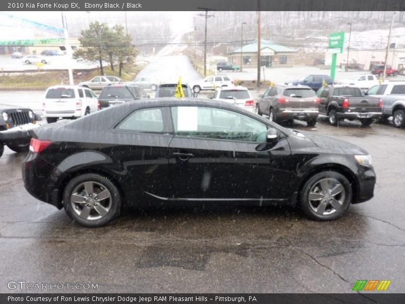 Ebony Black / Black 2010 Kia Forte Koup EX