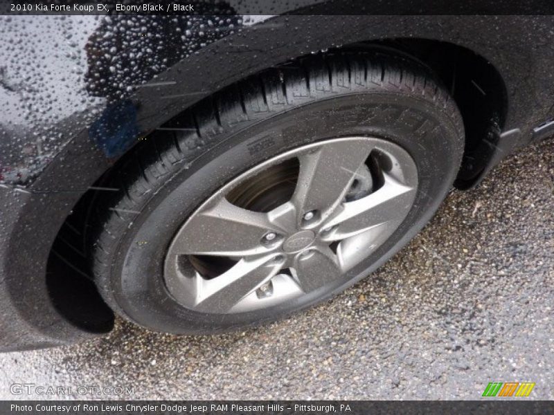 Ebony Black / Black 2010 Kia Forte Koup EX