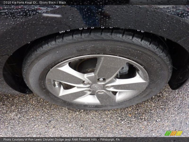 Ebony Black / Black 2010 Kia Forte Koup EX