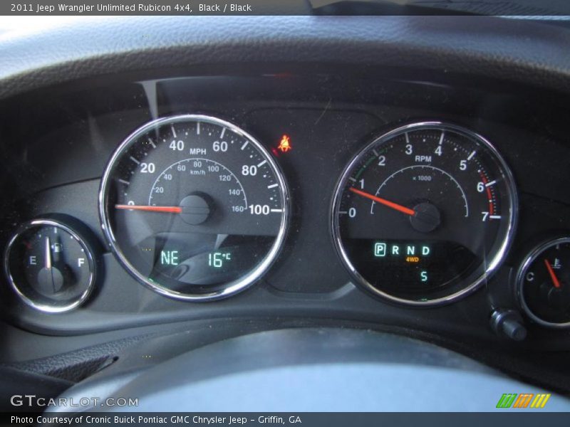 Black / Black 2011 Jeep Wrangler Unlimited Rubicon 4x4