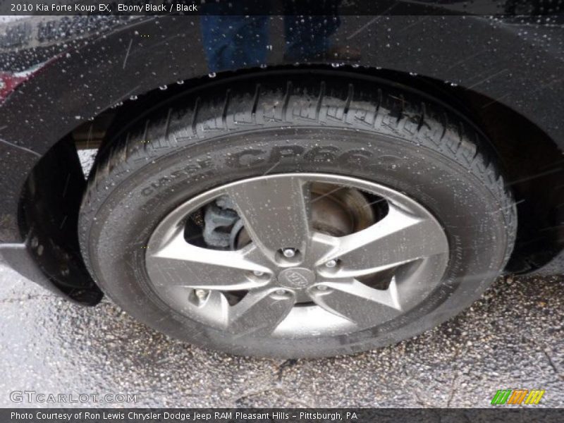 Ebony Black / Black 2010 Kia Forte Koup EX