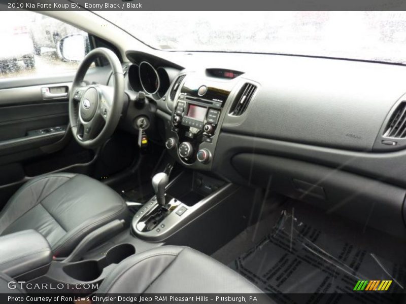 Ebony Black / Black 2010 Kia Forte Koup EX