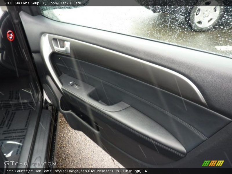Ebony Black / Black 2010 Kia Forte Koup EX