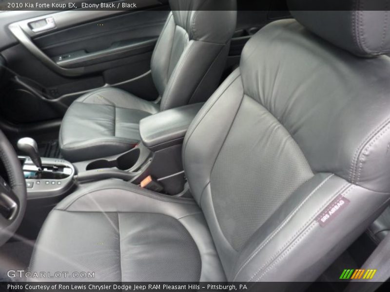 Ebony Black / Black 2010 Kia Forte Koup EX