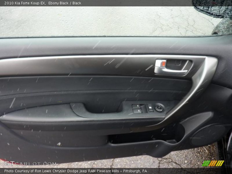 Ebony Black / Black 2010 Kia Forte Koup EX