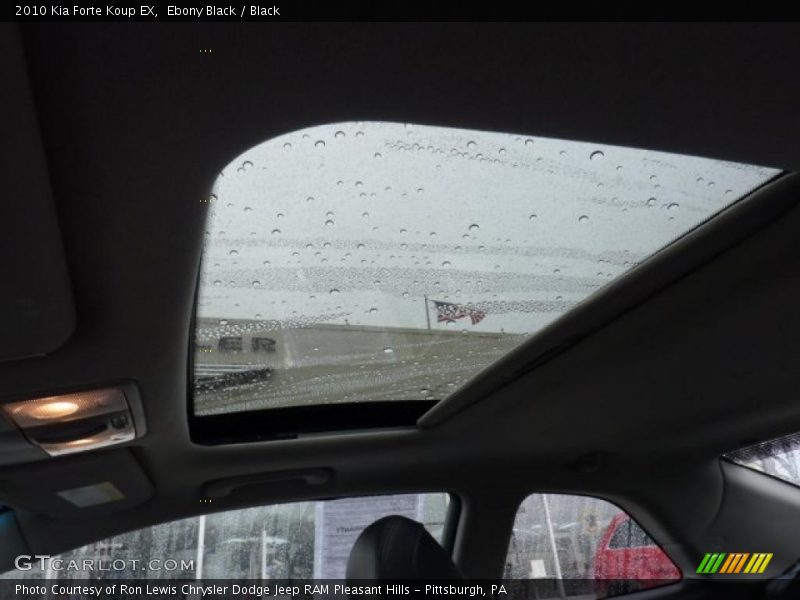 Ebony Black / Black 2010 Kia Forte Koup EX
