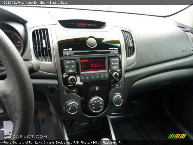 Ebony Black / Black 2010 Kia Forte Koup EX