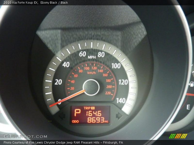 Ebony Black / Black 2010 Kia Forte Koup EX
